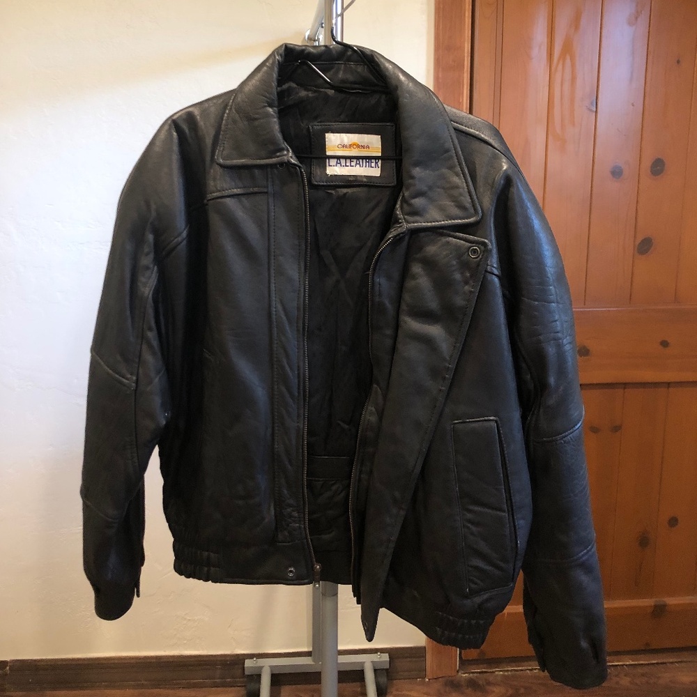 Vintage leather jacket
